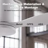 Moderner LED Deckenventilator mit Beleuchtung 132cm Weiß, Produktbild-Vorschau 5