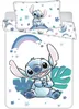 Juego de sábanas de algodón con estampado de Lilo & Stitch Vista previa de la imagen del producto 1