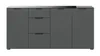 xonox.home Kommode Ray anthrazit Nachbildung 179x86x40 cm Produktbild-Vorschau 2