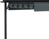 Blumfeldt Pergola 3x3 m - Wetterfestes Polyesterdach, Produktbild-Vorschau 4