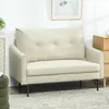 HOMCOM Tweezitsbank, 124 cm, kleine bank met armleuningen, Productafbeelding-voorbeeld 2