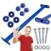 4iQ 5x Metall Turnstange 60 cm Kinder Blau – Set Produktbild-Vorschau 1