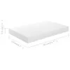 vidaXL Scaffale galleggiante bianco lucido 40x23x3,8 cm MDF Anteprima dell’immagine prodotto 17