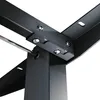 Close-up view of a metal frame joint with screws, likely part of a desk or furniture. Anteprima dell’immagine prodotto