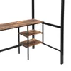 Merax Lit superposé 90x200 avec table et étagère, Design Voir les images du produit 8