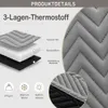 Thermo Vorhang Kälteschutz Verdunkelungsvorhang 370g/m² Produktbild-Vorschau 2