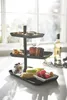 Yamazaki Etagere / Torre di servizio - Nero - 3 livelli Anteprima dell’immagine prodotto 2