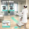 Kosmetikwagen - Rollwagen 3 Ebenen - Leise 360° Rollen - Produktbild-Vorschau 2