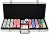 TWOLIIN valise de poker set 500 chips - Pokerset Laser Voir les images du produit 1