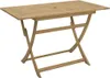 vidaXL Skladací záhradný stôl 120x70x75 cm z masívneho Náhľad obrázku produktu 6