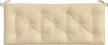 vidaXL Coussin pour banc de jardin Beige 120x(50+50)x7 cm Voir les images du produit 13