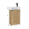 Stamar | Badezimmerschrank, mit Waschbecken, 40 cm, Produktbild-Vorschau 6