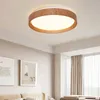 LED-Deckenleuchte 30W Ø38cm CCT 3000K-6000K, Holzeffekt Produktbild-Vorschau 4