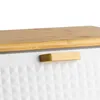 Duży Chlebak Metalowy Z Deską Pojemnik Na Pieczywo Chleb Podgląd zdjęcia produktu 6