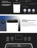Product advertisement for a dehumidifier, showcasing its features and design. Anteprima dell’immagine prodotto