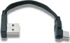 SYSTEM-S USB 3.1 Kabel 10 cm Typ C zu 2.0 Typ A Flachkabel Produktbild-Vorschau 1