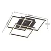 Lindby LED-Deckenlampe Quiana, CCT, eckig, schwarz, 42cm Produktbild-Vorschau 4