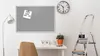 Tablica tekstylna (filcowa) 180x120 cm SZARA w ramie Podgląd zdjęcia produktu 3