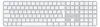 Apple Magic Tastatur Universal USB + Bluetooth QWERTY Produktbild-Vorschau 1