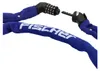 Kettenschloss Neopren 130cm 6mm Zahlen - blau Farbe: Produktbild-Vorschau 2