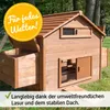 zooprinz Hühnerstall Happyfarm XXL Massivholz 2 Nistkästen Produktbild-Vorschau 3