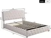 Flieks Polsterbett 140x200cm mit Lattenrost, Doppelbett Produktbild-Vorschau 7