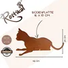 Metalldeko Figur Katze "Felix" | Gartendeko in Edelrost Produktbild-Vorschau 1