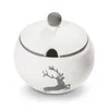 Gmundner Ceramics Grey Stag, cukiernica z wycięciem (Ø 10 Podgląd zdjęcia produktu 2