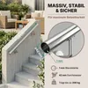 Monzana corrimano acciaio inox V2A ringhiera scale ingresso Anteprima dell’immagine prodotto 5
