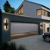 Rosikey 2 Stücke LED Wandleuchte Innen/Aussen schwarz, 40cm Produktbild-Vorschau 7