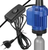 Close-up of a water filter pump with its power cord and plug. Anteprima dell’immagine prodotto