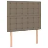 The Living Store Boxspringbett mit Matratze Taupe 120x200 Produktbild-Vorschau 4