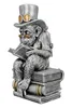 Gilde Poly Skulptur "Steampunk reading ape" VE 2 Anteprima dell’immagine prodotto 4