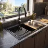 Lavello Rea Liam 3 Accessori Nero Anteprima dell’immagine prodotto 3