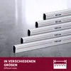 Vešiak na odevy strieborný s držiakom – 50 cm Náhľad obrázku produktu 3