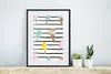 MuchoWow® Gerahmtes Poster Sommer - Eiscreme - Pastell Produktbild-Vorschau 6