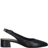 Tamaris dámské lodičky kožené slingback na špičatém Náhled obrázku produktu 5
