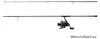 DELPHIN CorsaBLACK NERO, 3,6m, 11,81ft, 3 pezzi, set carpe, Anteprima dell’immagine prodotto 1