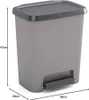 Poubelle Copmpatta, 25 L, gris Voir les images du produit 6