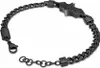 Bracciale Batarang della polizia Uomo Argento Taglia unica Anteprima dell’immagine prodotto 4