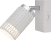 Wandstrahler, Metall, weiß chrom, verstellbar, H 12 cm Produktbild-Vorschau 1