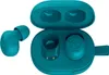 A pair of teal wireless earbuds and their charging case are shown against a white background. Anteprima dell’immagine prodotto