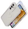 Etui für Samsung M15 5G aus mattem Silikon mit Herz + Produktbild-Vorschau 1