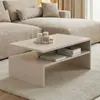 Couchtisch PAULINA 90 x 60 cm, Kaschmir - Moderner Produktbild-Vorschau 1