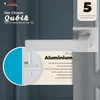 DOMINO Türgriff ohne Schlossrosette | quadratischen Produktbild-Vorschau 6