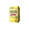 A yellow box of SANBIOS Kräuterreinigung Detox 60 Tabletten with green vine graphics. Produktbild-Vorschau