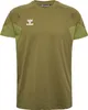 hummel hmlTRAVEL T-SHIRT S/S MILITARY OLIVE MILITARY OLIVE Produktbild-Vorschau 3
