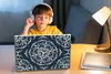 MuchoWow® Laptop Aufkleber Sticker Cover Muster - Blume - Produktbild-Vorschau 3