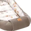 Sweet Teddy & Latte Velvet Baby nest Kokon XXL Produktbild-Vorschau 2