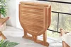 Massiver Balkontisch EMPIRE TEAK 120cm Teakholz Produktbild-Vorschau 5
